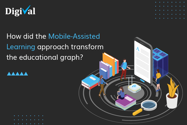 How did the mobile-assisted learning approach transform the educational graph?